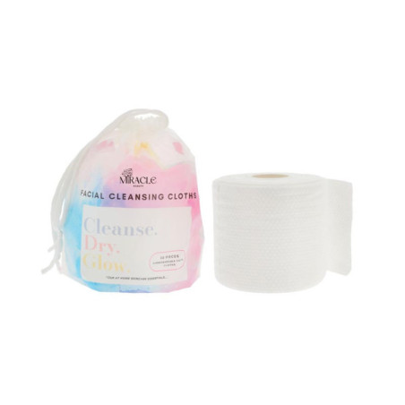 Rouleau lingettes seches visage