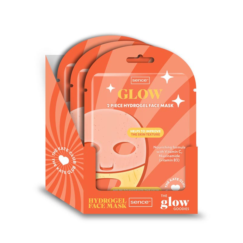 Masque visage hydrogel double