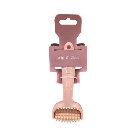 Roller massage corps rose