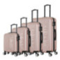 Valise 69cm abs rome rose gold