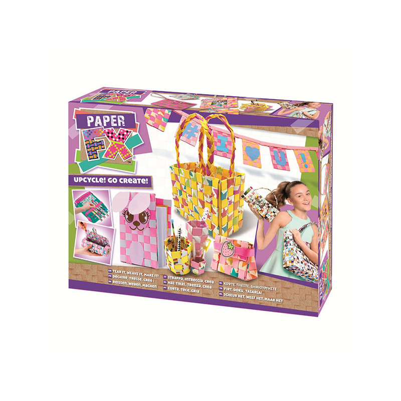 Kit creation sac papier tresse