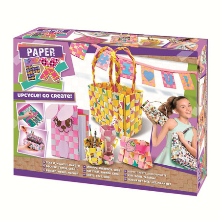 Kit creation sac papier tresse