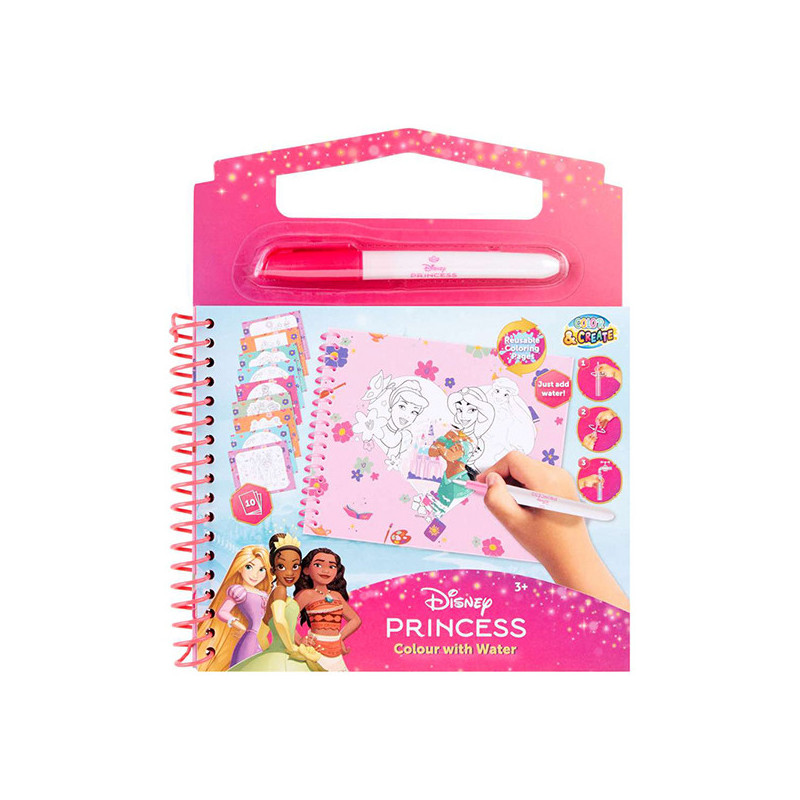 Carnet de dessin disney princess