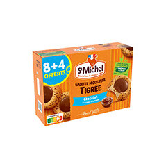 Galette tigree 8+4 offerts