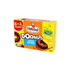 Donuts nappes 8+4 offerts 360g