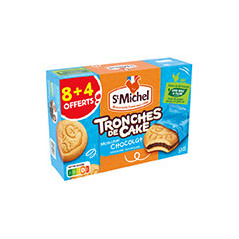 Tronche de cake 8+4 offets 360g