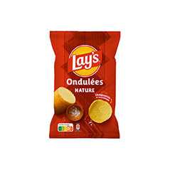 Chips ondulees nature 120g