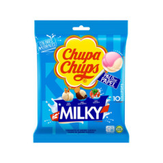 Sucettes milky x10 120g