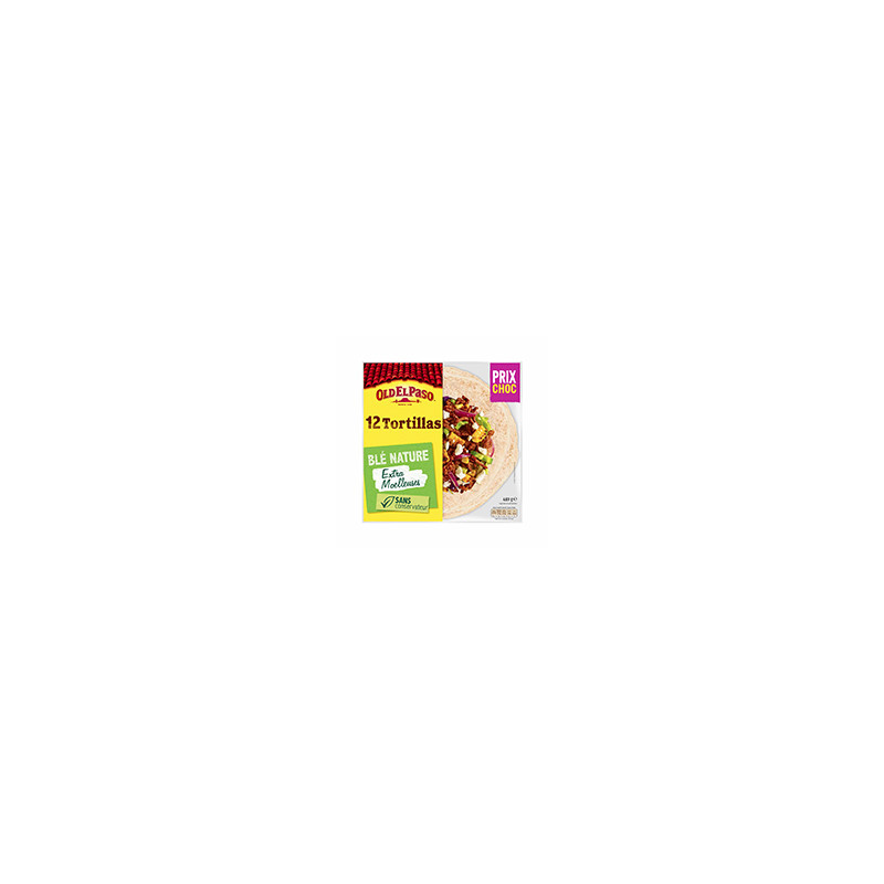 Tortillas x12 489g