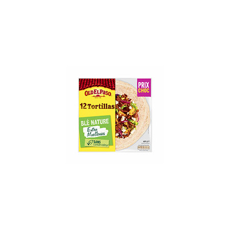 Tortillas x12 489g