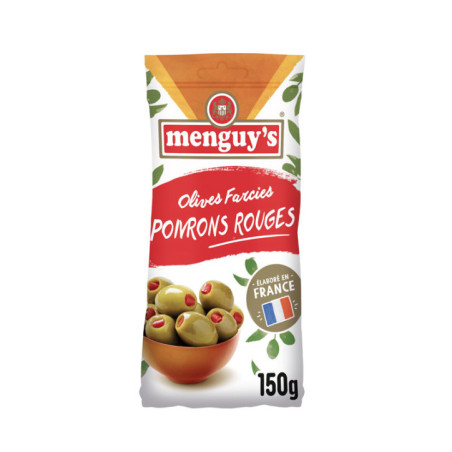 Olives farcies aux poivrons 150g