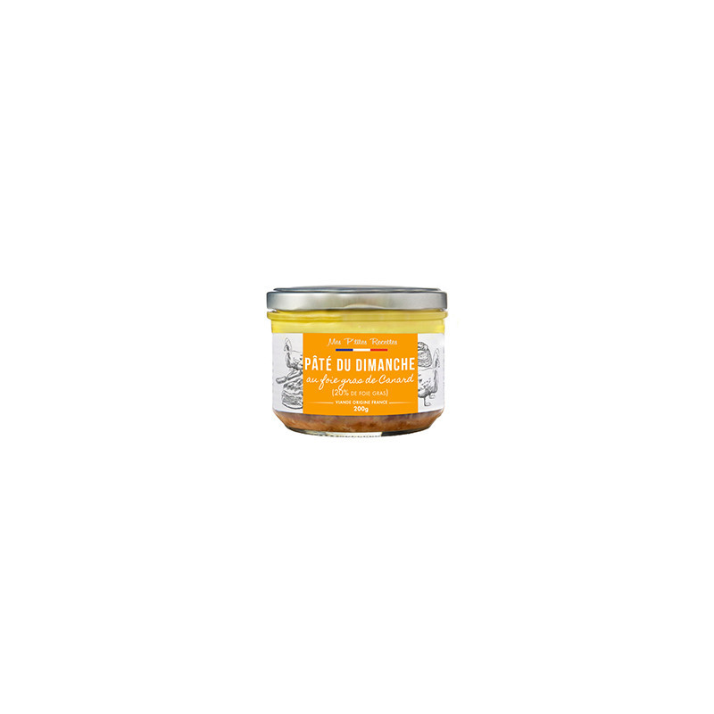 Pate au foie gras 200g