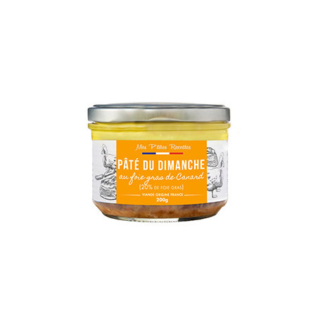 Pate au foie gras 200g