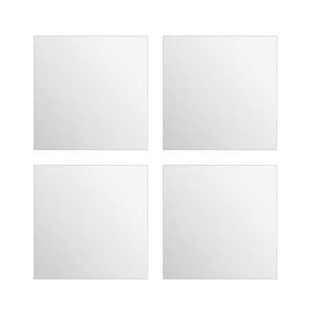 Miroir adhesif carre x4