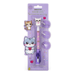 Stylos magiques chaton calin