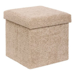 Pouf pliable simple soana taupe