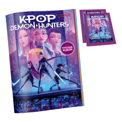 Album + 25 stickers kpop demon h