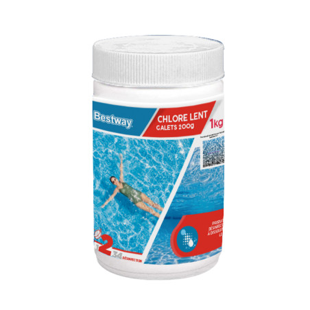 Chlore lent- galets 200g  boite