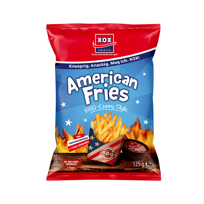 Snack aperitif american fries