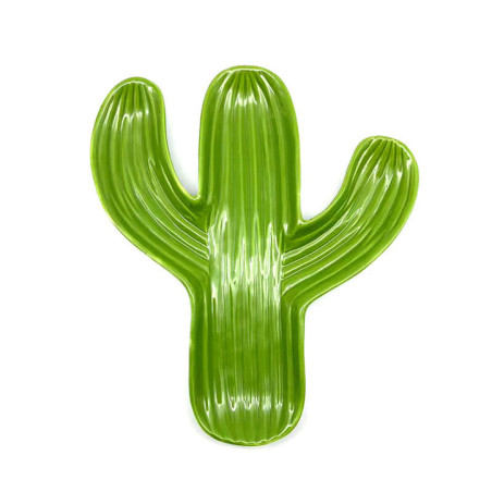 Plat de service cactus