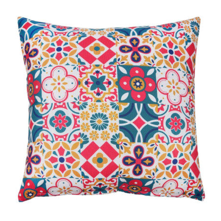 Coussin deperlant zelige 60x60cm