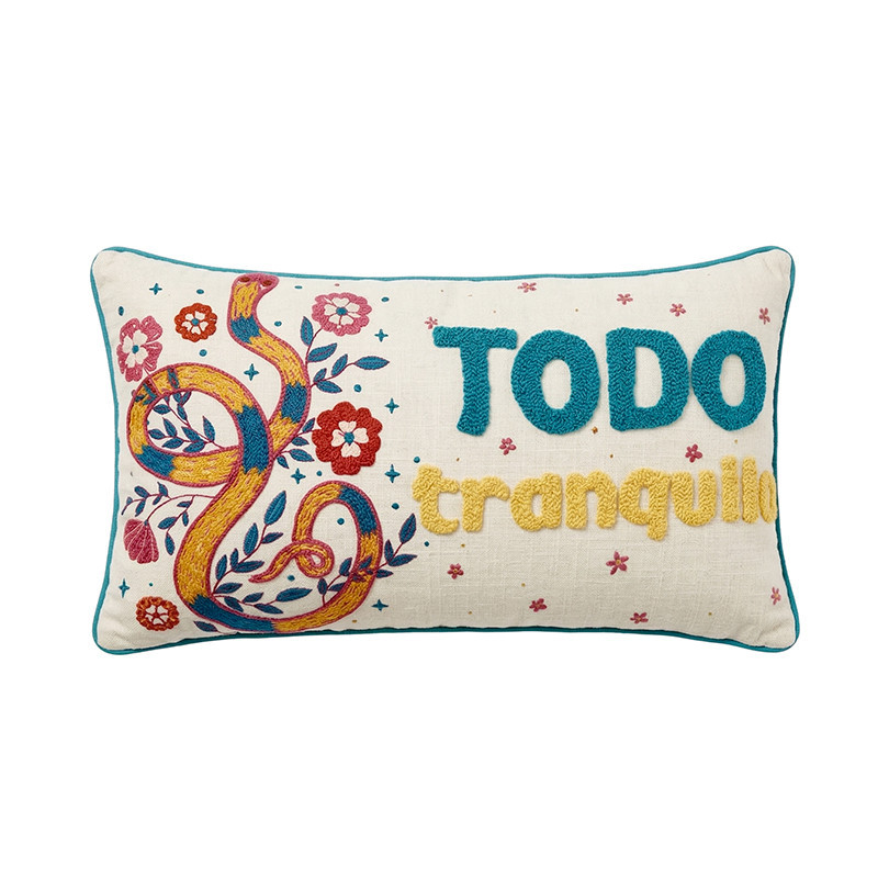 Coussin todo tranquilo 50x30cm c