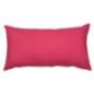 Coussin coton 70x40cm rose