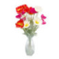 Bouquet coquelicots dans vase