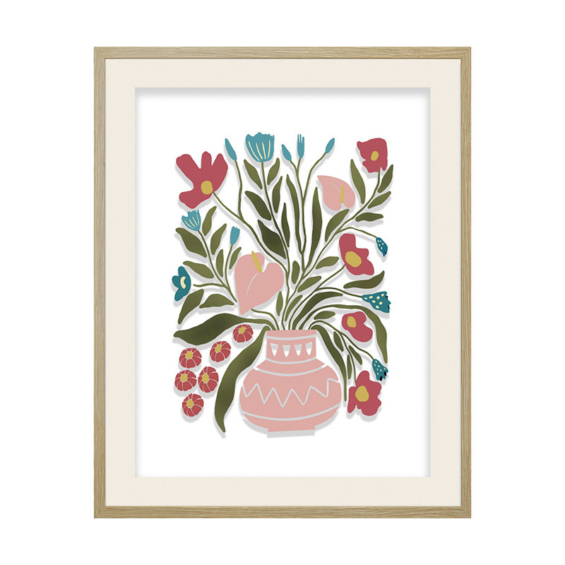 Cadre image vase