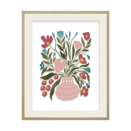 Cadre image vase