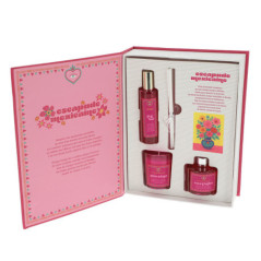 Coffret senteur dans livre boite