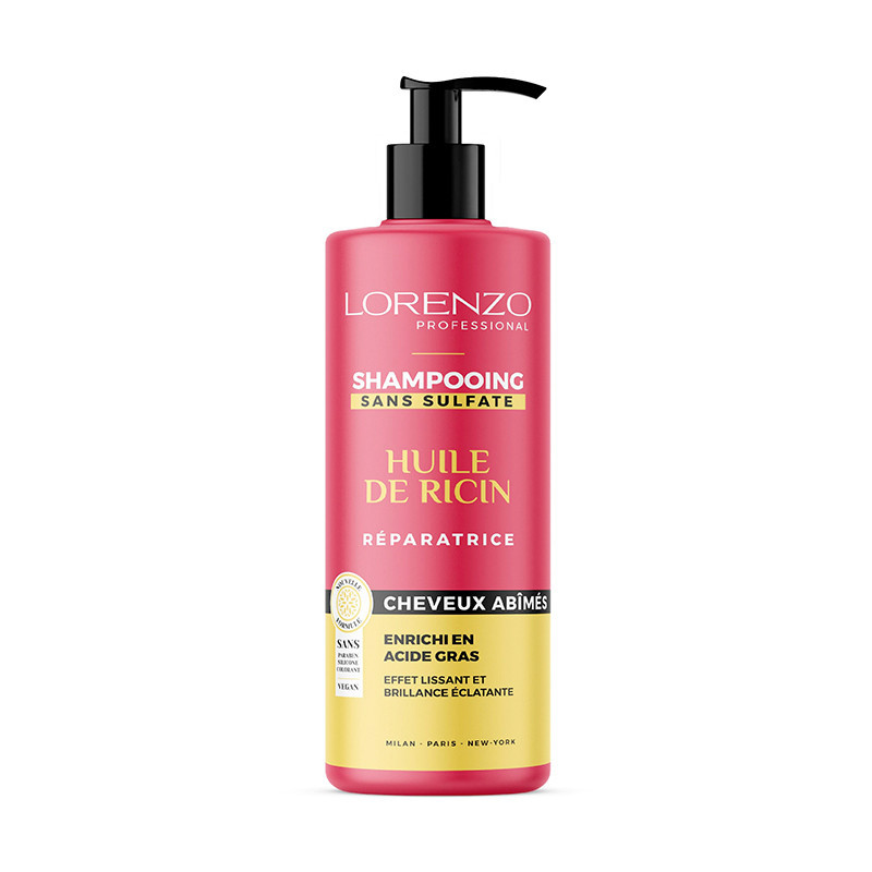 Shampooing 500ml huile ricin