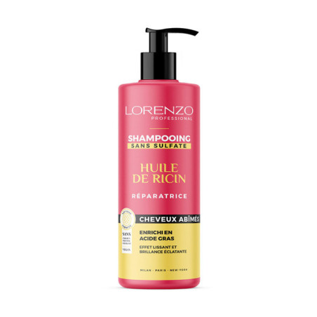 Shampooing 500ml huile ricin