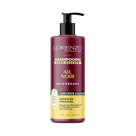 Shampooing 500ml ail noir