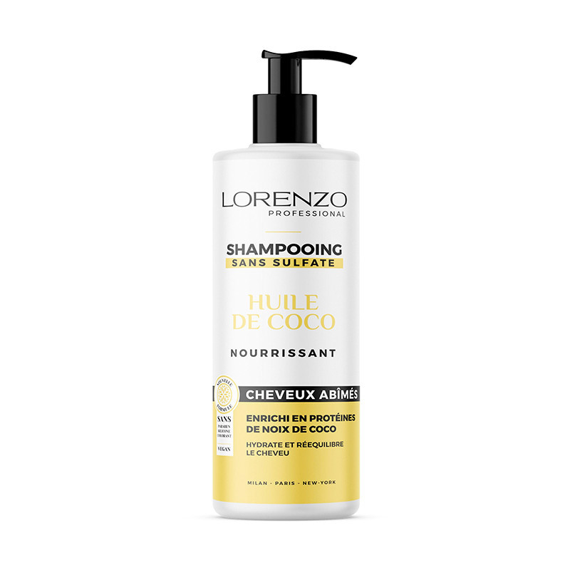 Shampooing 500ml huile coco