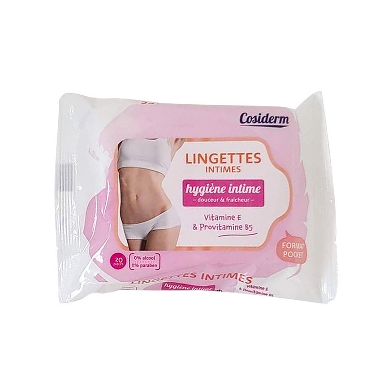 Lingettes intimes x20