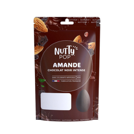 Amande chocolat noir intense 80g