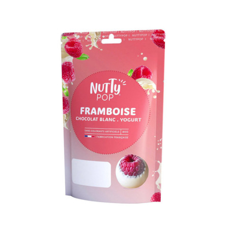 Framboise chocolat blanc 80g