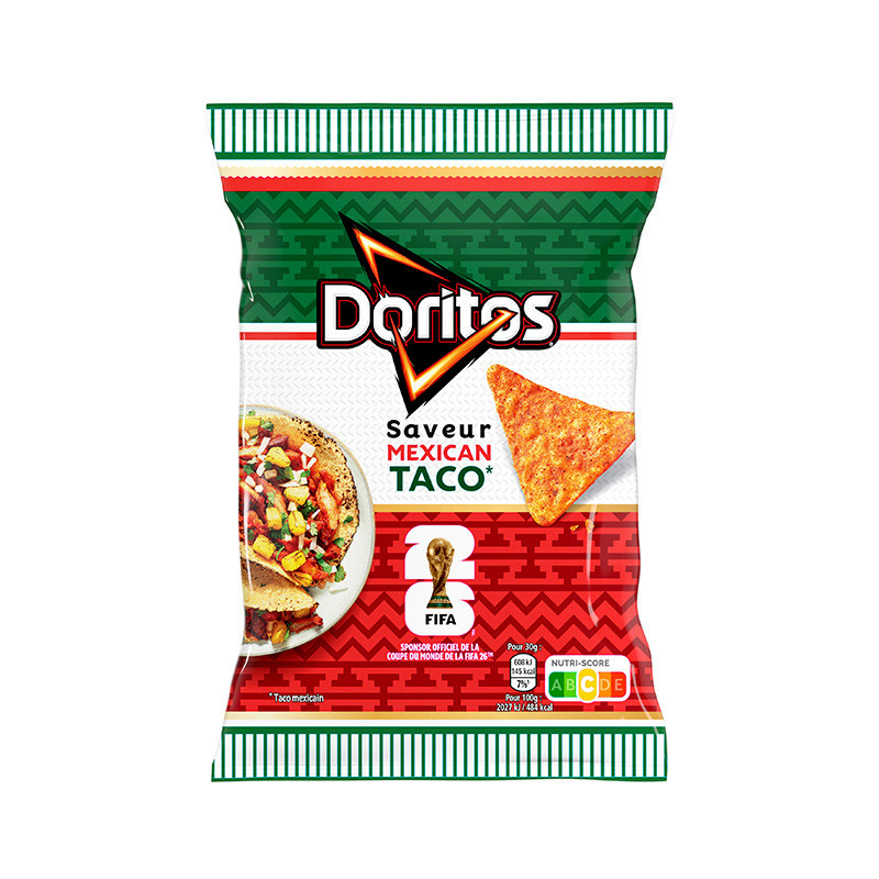 Chips coupe du monde taco 160g