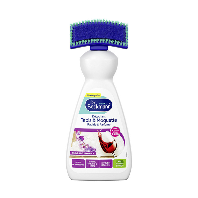 Brosse detachante tapis