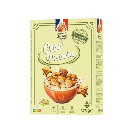 Cereales pistac choc blanc 375g