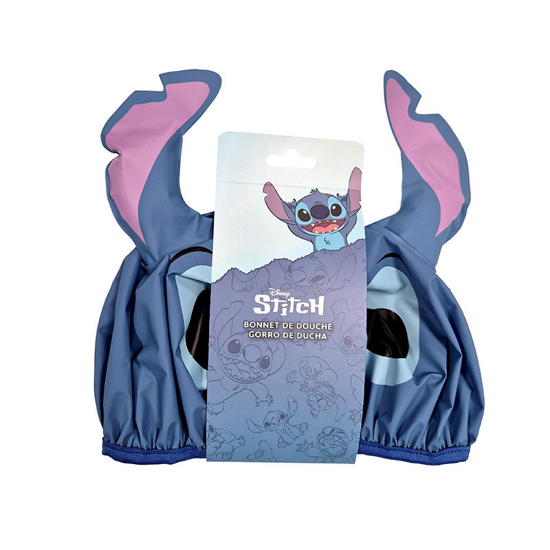 Bonnet de douche stitch