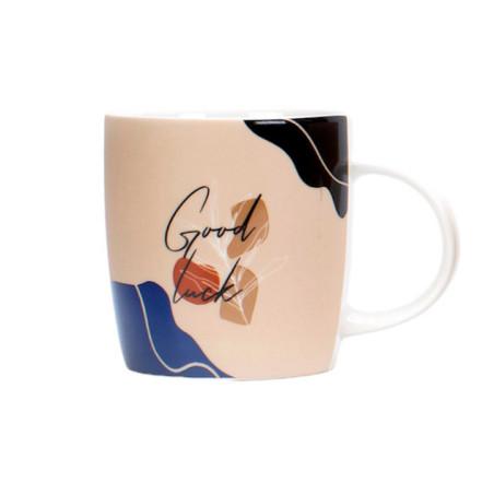 Mug motifs taches et formes