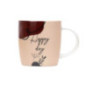 Mug motifs taches et formes