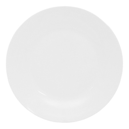 Assiette plate blanche