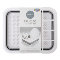 Egouttoir pour evier pliable