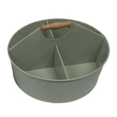 Rangement metal 4 compartiment