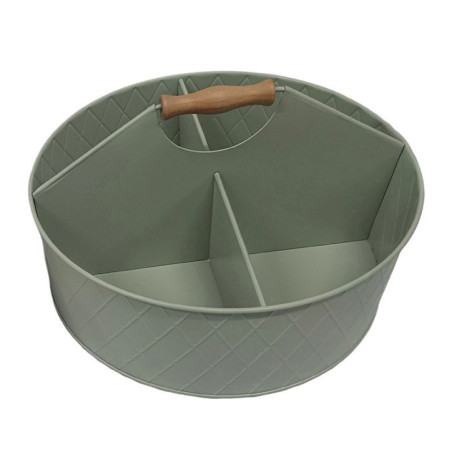 Rangement metal 4 compartiment