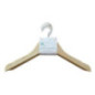 Cintres enfant en bois x5