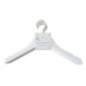 Cintres enfant en bois blanc x5